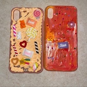 BUNDLE 2 IPHONE X CASES w/ 1 free screen protector